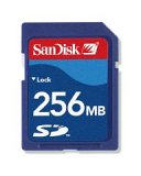 SanDisk Secure Digital Card 256 MB